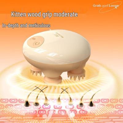 HEZHENG Электрический массажер для кожи головы