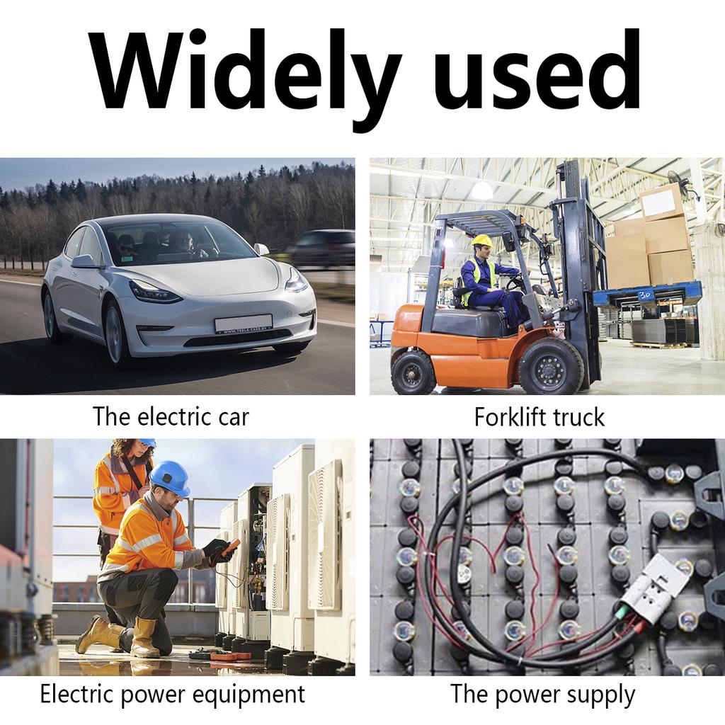 10 шт. 50A 600V Anderson Style Plug Connectors Plug Cable Terminal Battery Power Connector UL94 V-0 Fire-Definition Рейтинг AWG