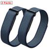 2PC Official Band for Google Fitbit Air Sport Nylon Braided Watch Strap Ultra-Slim Loop Wristband for Fitbit Air Correa Bracelet