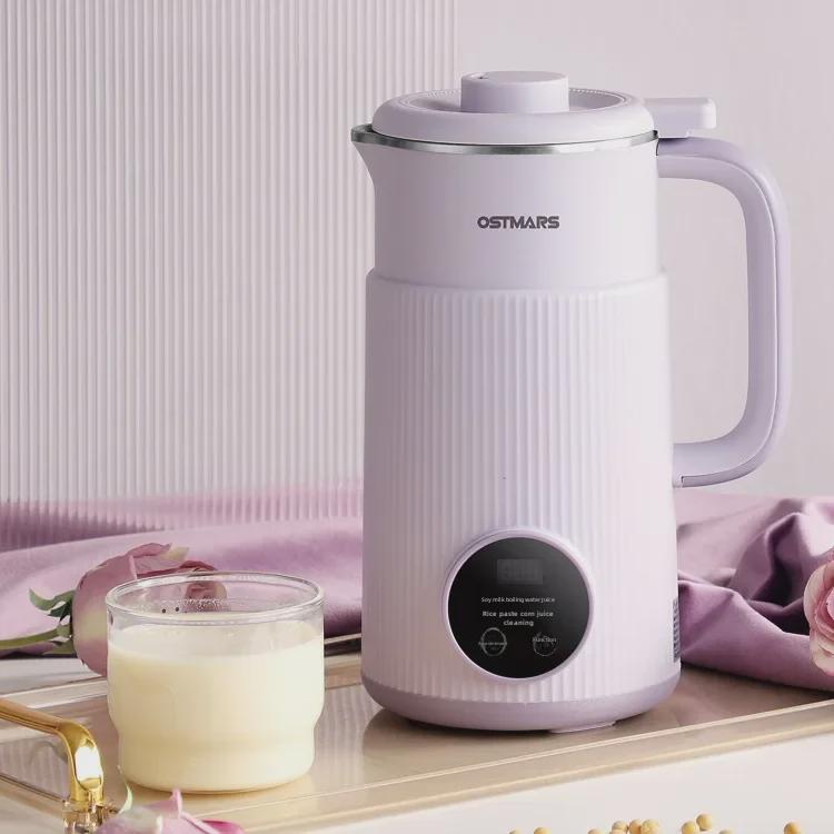 OSTMARS Automatic Soybean Milk & Multi-Function Mini Grinder - No Cooking or Filtering Needed