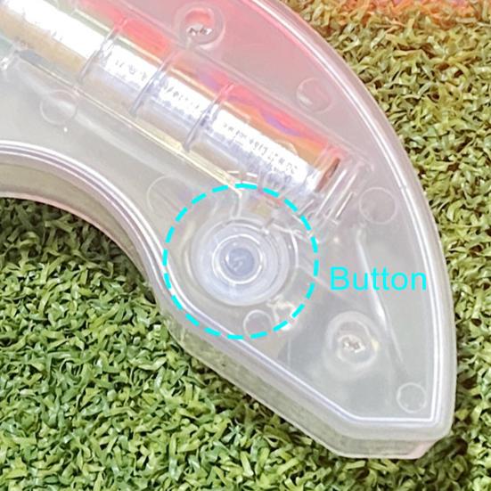 Светодиодная подсветка для гольф-лунки, красочная U-образная лампа для гольф-лунки, светящаяся лампа для тренировки на паттинг-грине во дворе, ночной тренажер для гольф-грина