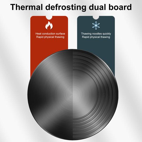 Тепловой диффузор для газовой плиты, алюминиевая термопластина 9/11 дюйма с ручкой, предотвращающей ожоги, поддон для быстрой разморозки, плита для медленного кипячения, кухонная утварь для быстрого размораживания