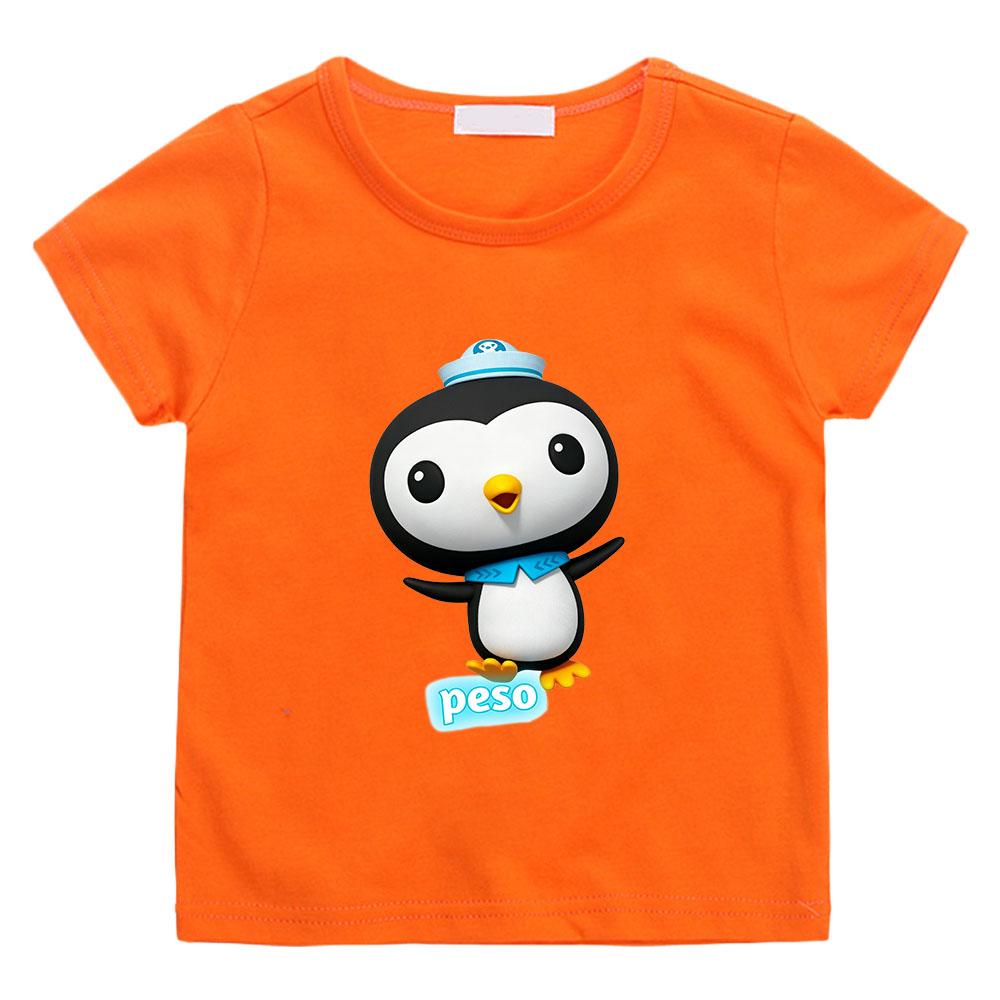 The Octonauts Kawaii 100%Cotton T-shirts High Quality Boys Girls Short Sleeve Children Tees Casual summer Tops Graphic T-shirts Kids Camisetas