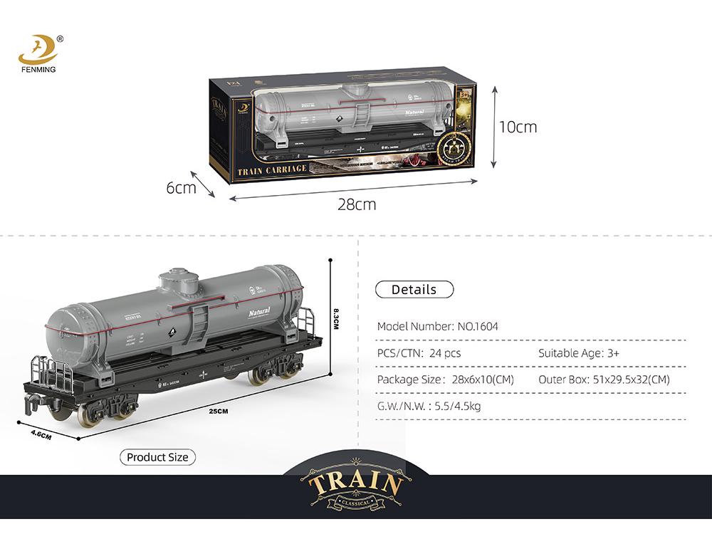 Набор ретро-паровоза - Электрическая игрушка для детей