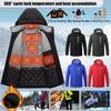 Luxurious Usb Electric Heated Coat With Hooded Jacket For Ultimate Winter Warmth