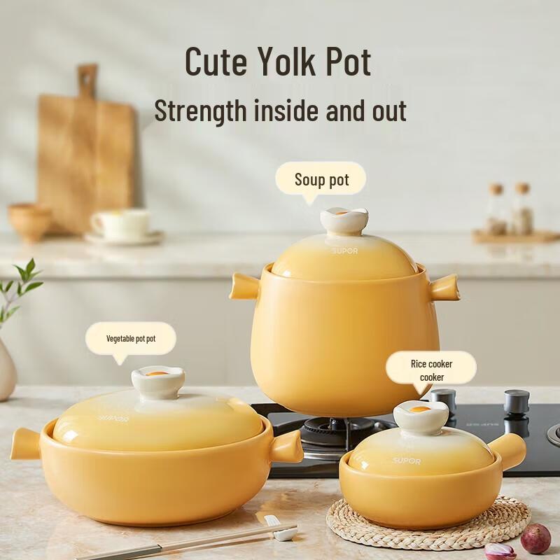 Supor Ceramic Stew Pot