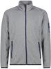 Jacket CMP Knit-Tech-Fleece Mesh (30H5887) Man Jacket Glacier-cemento2