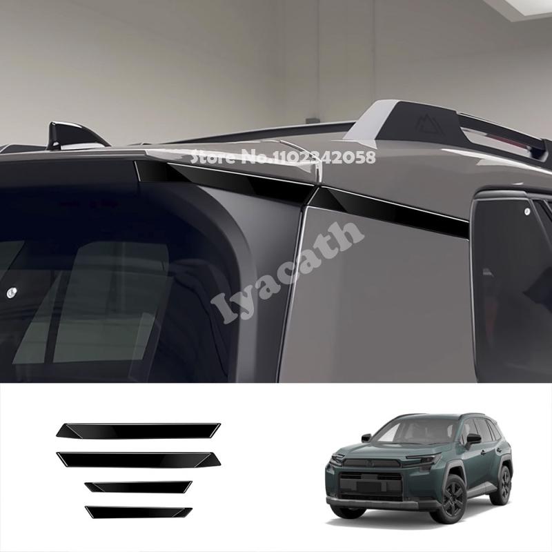 ДЛЯ TOYOTA RAV4 RAV 4 2026 2027 ABS углеродное волокно Автомобильный задний спойлер на крышу Спойлер на багажник Покрашенный задний спойлер Накладка Внешние аксессуары