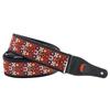 RightOn STRAPS Guitar Strap, 2.2 Inches (6 Cm) Wide, 35.2-59.2 Inches (90-150 Cm) Long, LEGEND JH II, RED