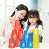 12Pcs/Pack Practical Anti-deformed Intellectual Development Bright Color Adults Kids Sport Stacking Cups Battles Game for Athletics Cup Toy