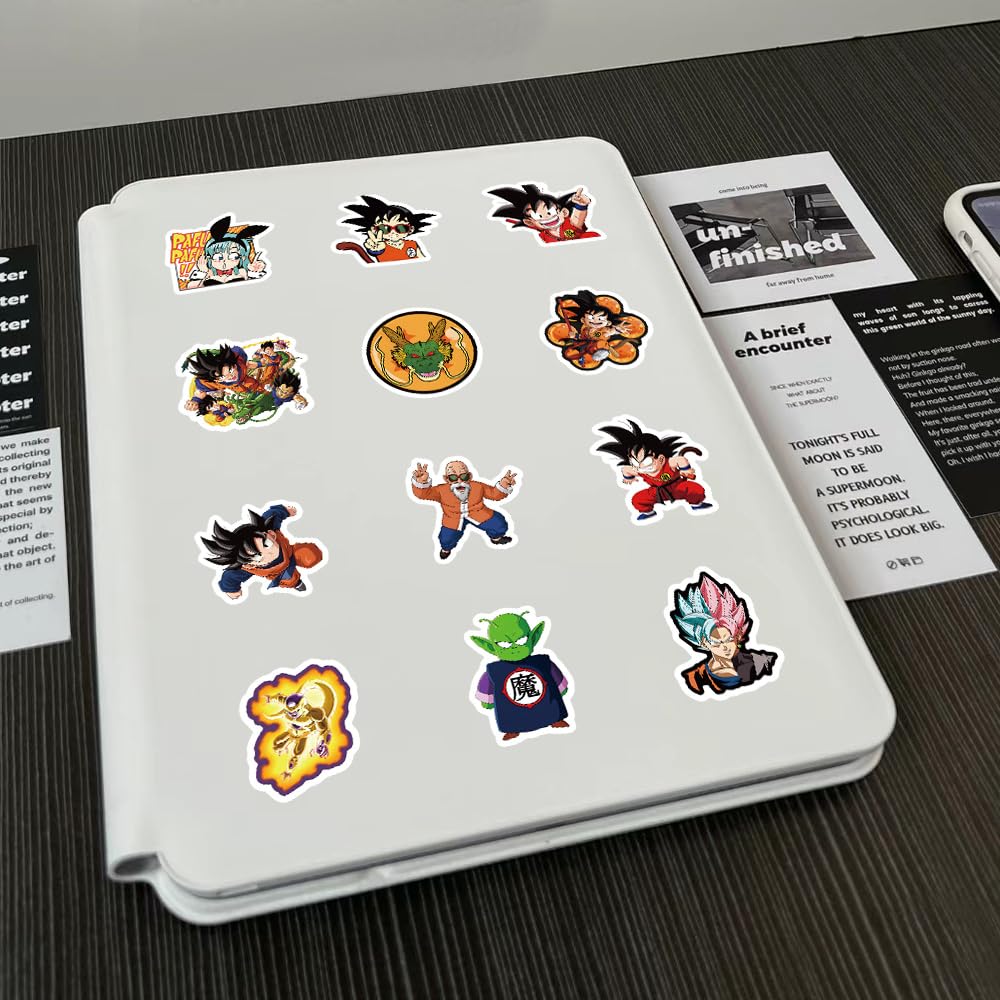 Наклейка Dragon Ball Водонепроницаемая Сноуборд Набор Dragon Ball, Набор из 104 Штук, Наклейки, Декали, Чемодан, Изображения Высокого Разрешения, Моэ, Автомобиль, Велосипед,