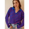 Women's Polo Neck Knitwear Sweater Us00293