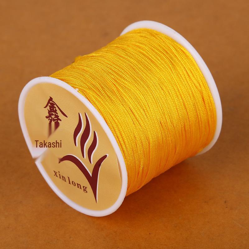 Нет. 72 Нить из нефрита Плетеный шнур Набор материалов для браслета и ожерелья DIY