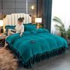Зимний комплект постельного белья из четырех предметов из высококачественной утолщенной фланели