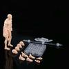 Joints Movable Male Femalew Body Dolls Action Figure 1/18 Scale Model Doll  Computer Ornament