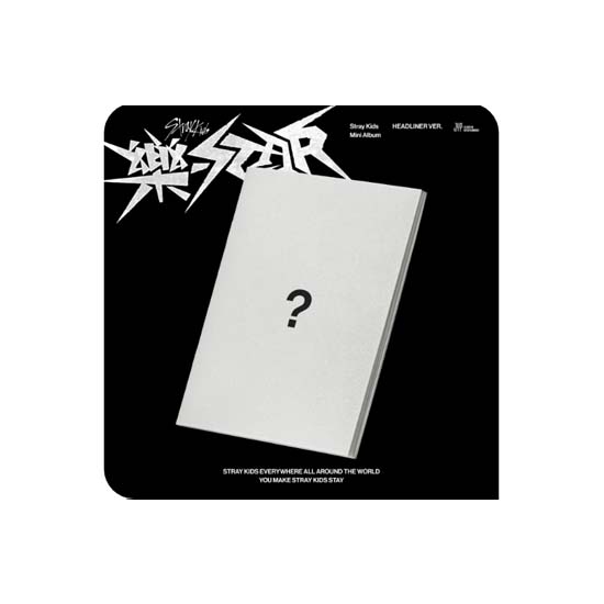 Stray Kids Мини-альбом РОК-СТАР (ХЕДЛАЙНЕР ВЕРСИЯ.)