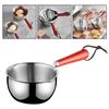 Stainless Steel Sauce Pan for Cooking Small Pot for Hot Oil and Hot Sauce