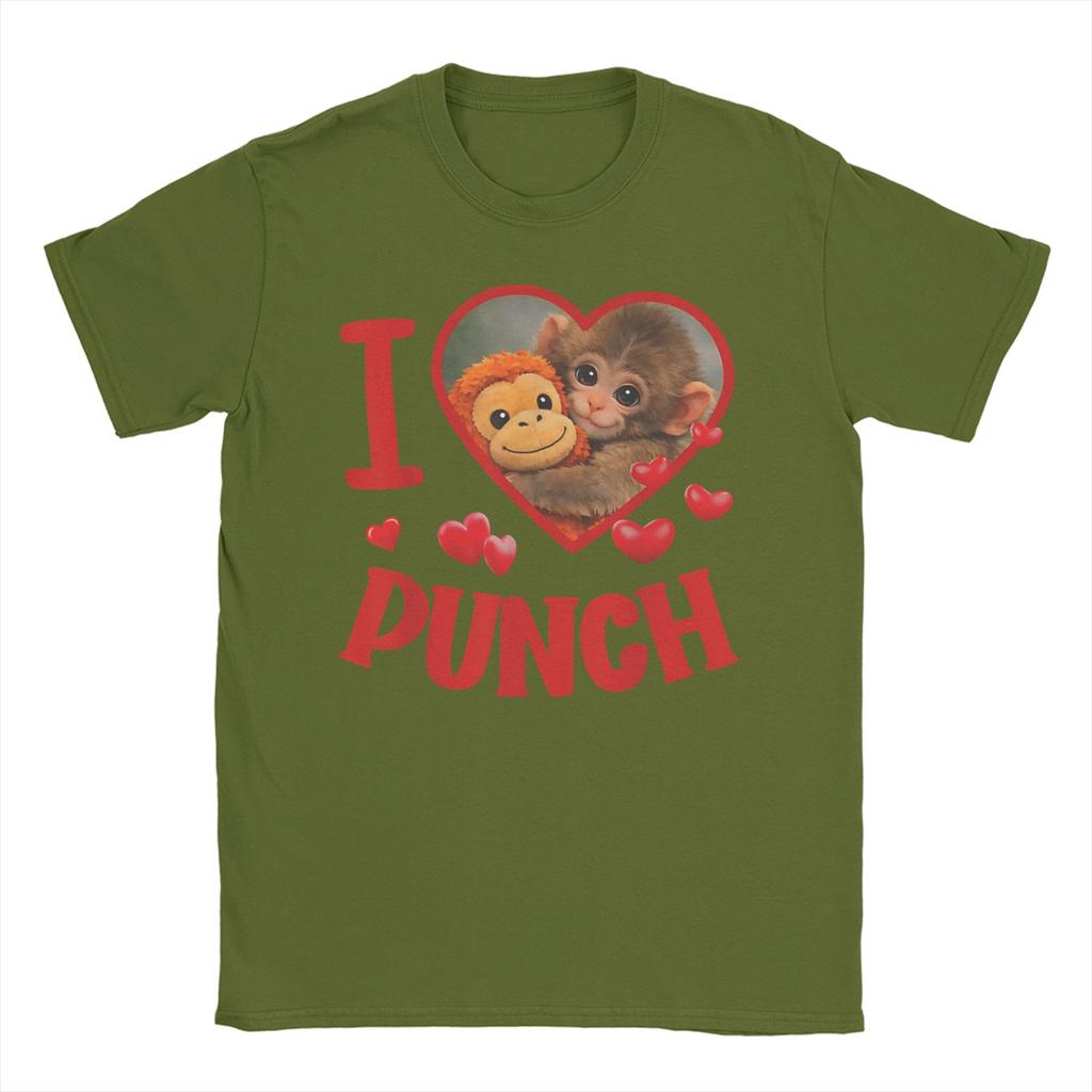 Baby Monkey Punch Cute Monkey Punch T Shirt Beach Cotton TShirts Unisexs Trendy Cool Casual Tee Shirt Short Sleeve Clothes