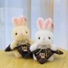 Cute Rabbit Soft Plush Doll  With Soft Short Fur And Pp Cotton Filling Kids For