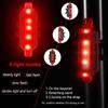 Flashing City Mountain Bike Bicycle Light USB Rechargeable Cycling Taillight Rear Bicycle Light