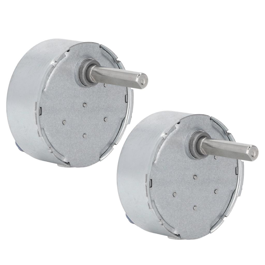 2 Pcs AC Synchronous Motor 50TYC 5 To 6 RPM CCW CW Large Torsion Low Noise Turntable Motor