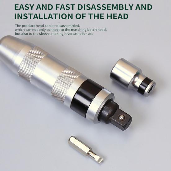 Ручной ударный шуруповерт, набор отверток, устойчивый к коррозии, портативный универсальный инструмент, ударный молоток, отвертка