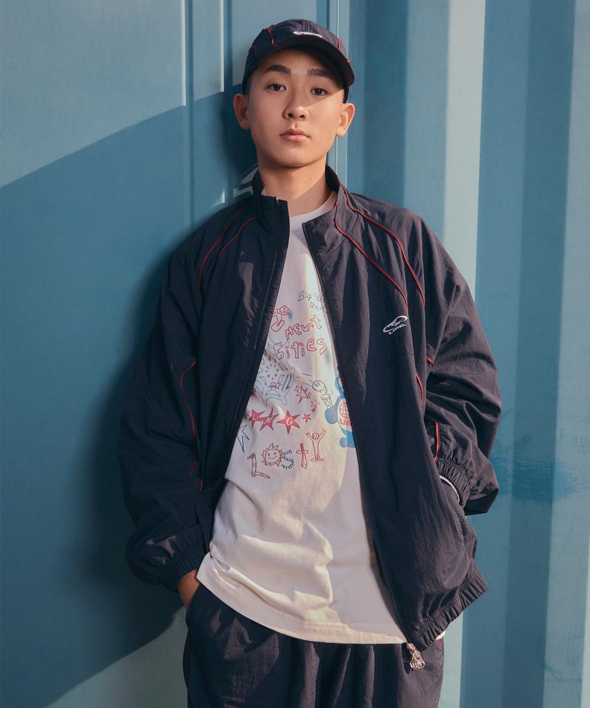 Lmc Track Jacket с полосками, темно-синий