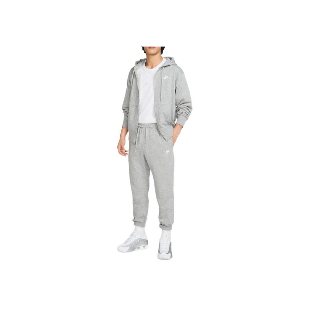 Nike Свободного кроя, на шнуровке, зауженные трикотажные спортивные штаны для мужчин, низ, серые FN3802-063