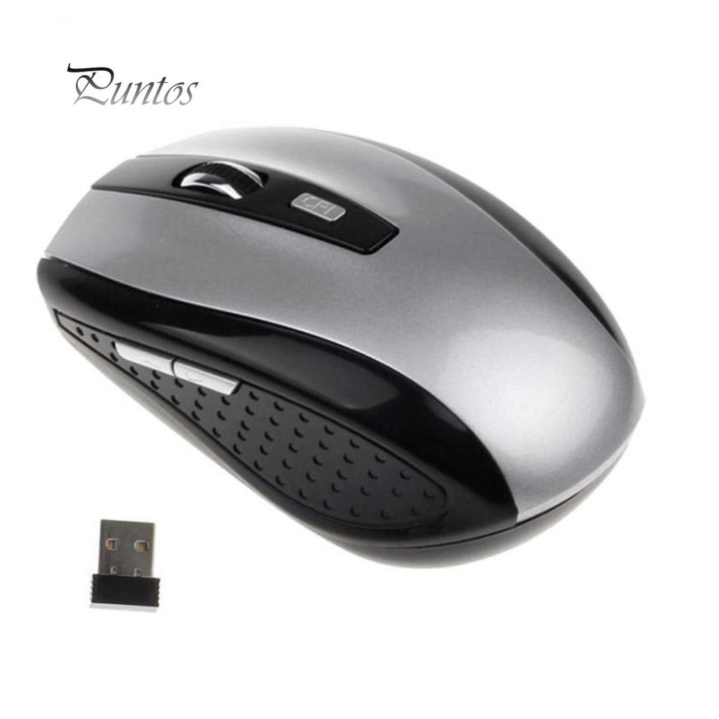 Беспроводная игровая мышь 1200 точек на дюйм, 2,4 ГГц, оптический USB-приемник, мышь для ноутбука