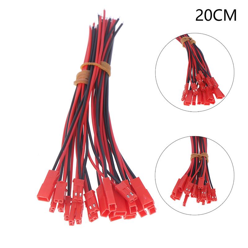 10 пар разъемов «папа-мама» Syp Terminal Wire Jst Plug Cable 2 Pin для Rc Bec Battery Adapter Helicopter Diy Fpv Drone