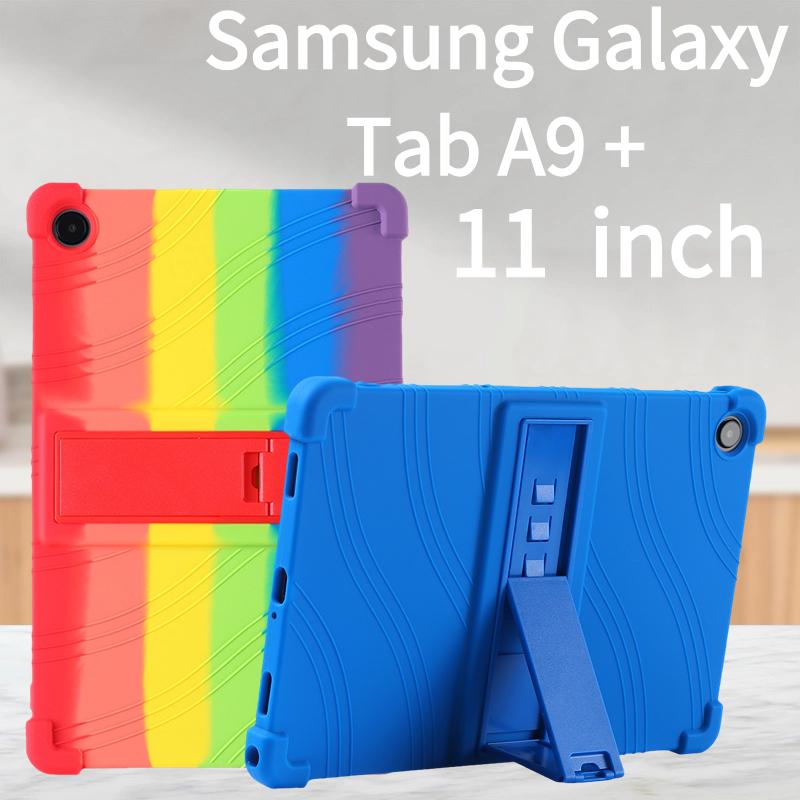 Thicken Silicone Case For Samsung Galaxy Tab A9 Plus SM-X210 X216B Protective Tablet Sleeve For Galaxy Tab A9+ 11'' Tablet Case