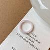 Round Acetic Acid Finger Ring Transparent Korean Style Accessories Imitation  Rings  Travel