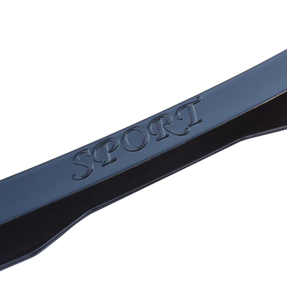 Universal Rear Roof Lip Spoiler Wing ABS Decorate Strips Fit Hatchback Car Gloss & Matte Black