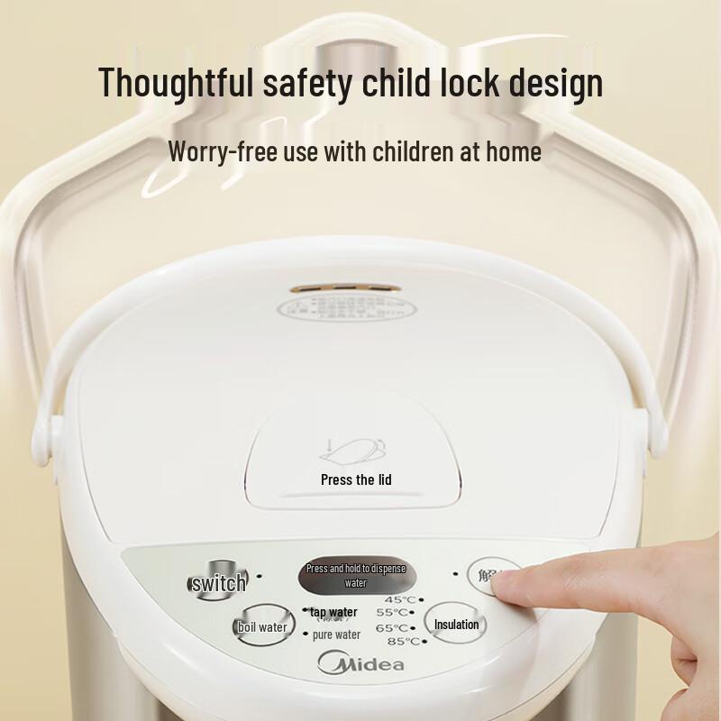 Midea 5L Electric Kettle with Temperature Control