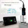 QC3.0 Fast Charge Multi-Port USB Travel Charger (US/EU) 5V/9V/12V 2.4A