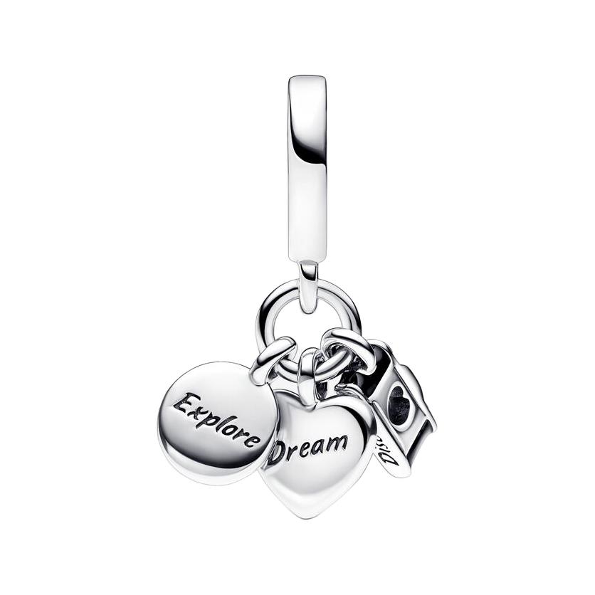 Pandora Polished Effect Silver Pendant Women jewelry 792703C01
