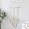 With Tassel Woven Tapestry Handmade Wall Hanging Pendant Hair Clip Pendant  Living Room