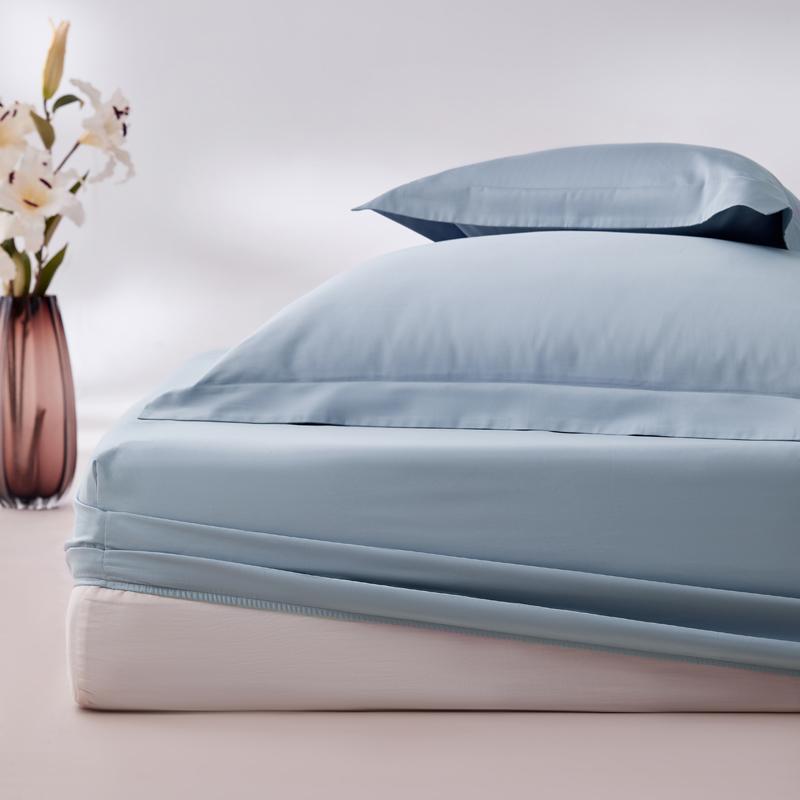 Роскошный комплект постельного белья из египетского хлопка плотностью 800 нитей, комплект постельного белья, 1 простыня на резинке, 2 наволочки, мягкий чехол для матраса