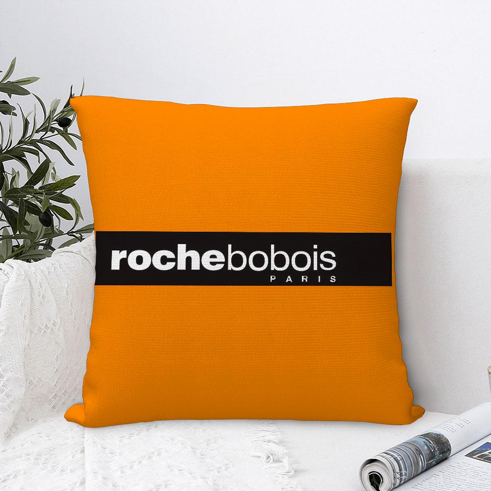 R-Roches Мода B-Bobois Наволочка Декоративная для Дивана Домашняя Двусторонняя Печать Плюшевая Квадратная Наволочка для Подушки Декор Подушки