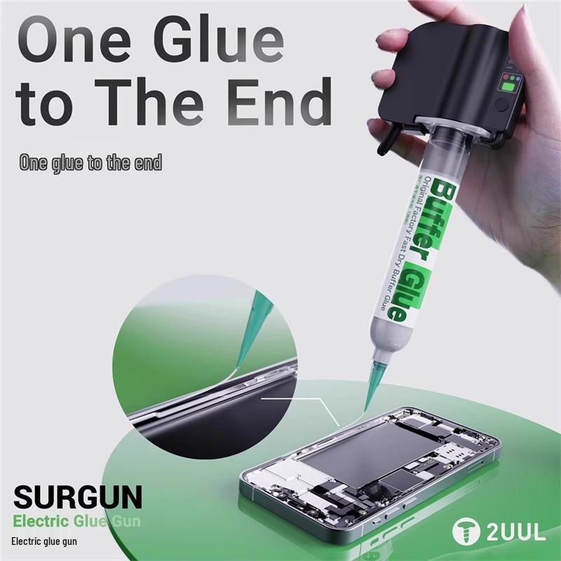 Электрический клеевой пистолет 2UUL для дозатора шприцевого типа - Инструмент для ремонта мобильных телефонов без компрессора