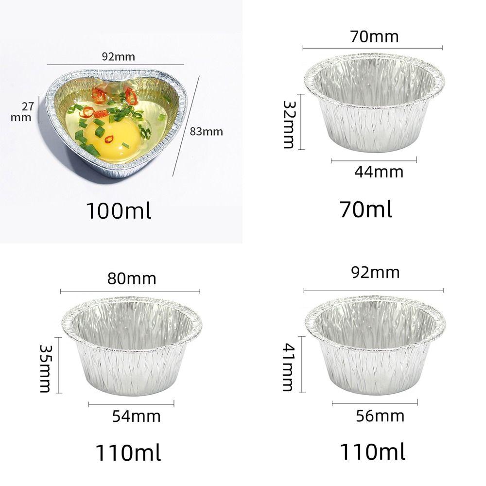 50 шт. антипригарные формочки для кексов из фольги одноразовые формочки для кексов модные обертки для кексов