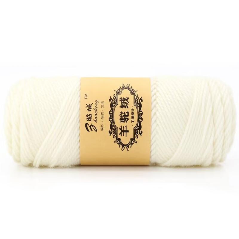 100 г/моток Мягкая и прочная камвольная пряжа ручной работы для вязания одеяла, свитера, шарфа