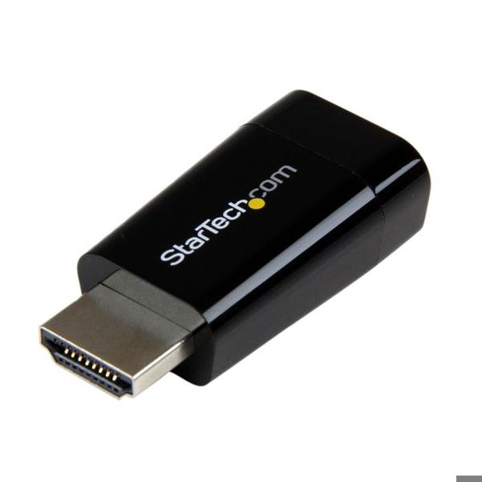 Adaptateur HDMI vers VGA - STARTECH.COM - Compact - 1920 x 1280 - Idéal pour Chromebook et PC portable