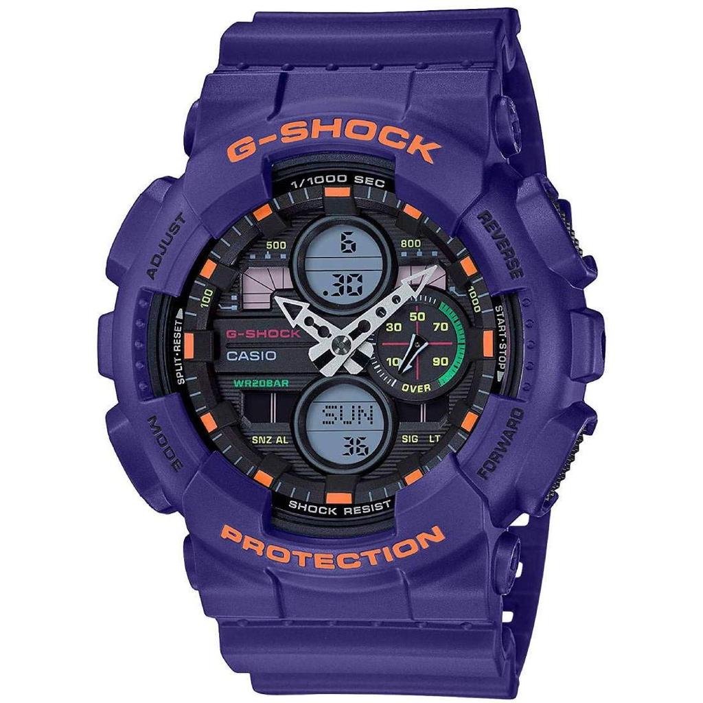 Серия часов G-SHOCK GA-140 Мужские (Фиолетовый/GA-140-6A)