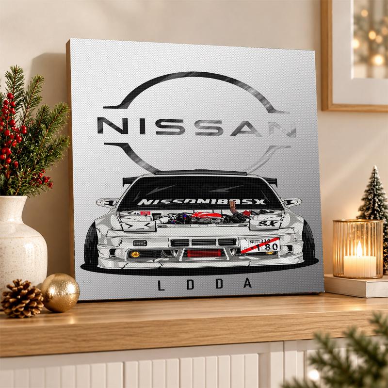Nissan Nismo Diamond Painting Kit 5D Full Drill DIY Diamond Mosaic Wall Art Home Decor