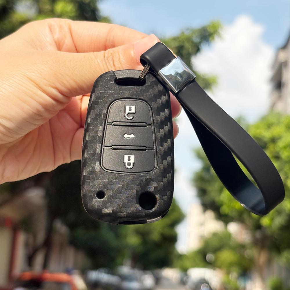 Колпачки для брелока авто подходят для Hyundai I20 I30 I35 Elantra Solaris Accent Подходят для Kia Ceed Soul Rio 3 4 Cerato 2 K5 Чехол для брелока авто Автоаксессуары