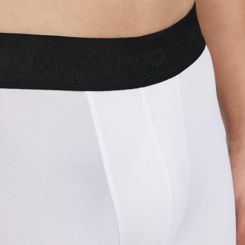 Nike Pro Dri FIT Sports Shorts Men's White FB7959-100