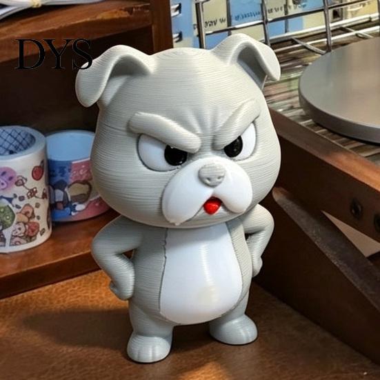 Офисный Настольный Декор Фигурка Французского Бульдога, 3D Печать Милый На Бедрах Столовая Украшение для Уникального Подарка на День Рождения Друзей Домашний Декор, Устойчивый