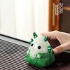High Temperatures Tea Pet Zongzi Sculpture Color-changing Rice Ball Ornament Tea Ceremony