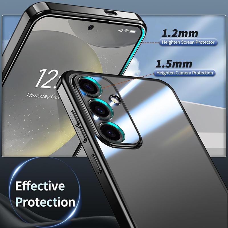 Мягкий силиконовый чехол из ТПУ с покрытием для Samsung Galaxy A05 A15 A25 A35 A55 A04S A14 A24 A34 A54 A12 A22 A32 A52 A72 A82 M14 M53 F14